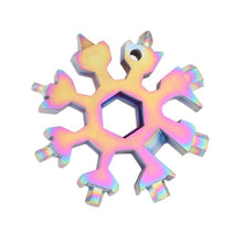 Load image into Gallery viewer, 18 IN 1 Snowflake Outdoor Multi-tool