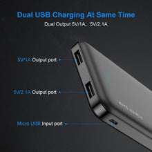 Load image into Gallery viewer, Compact 10000mAh Power Bank
