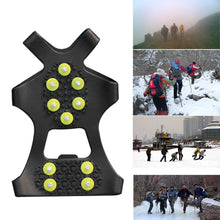 Load image into Gallery viewer, Anti Slip Snow Shoe Spikes